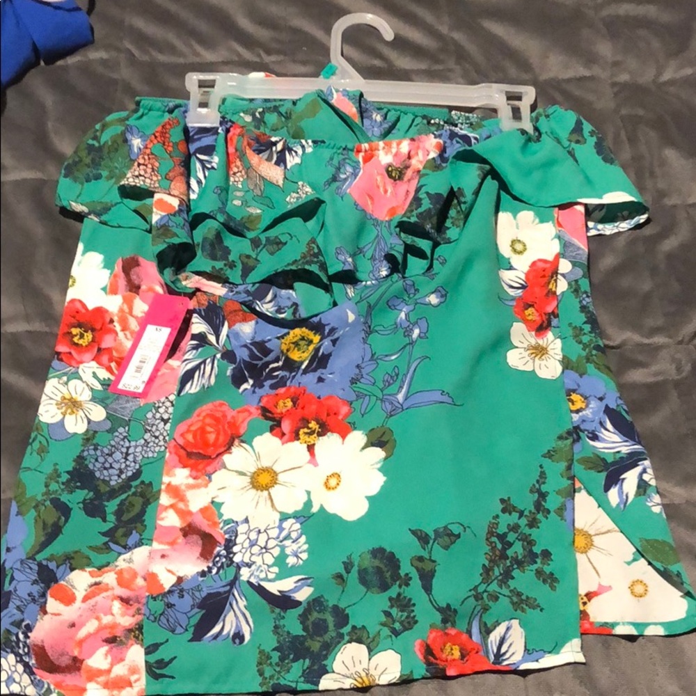 Off the shoulder blouse